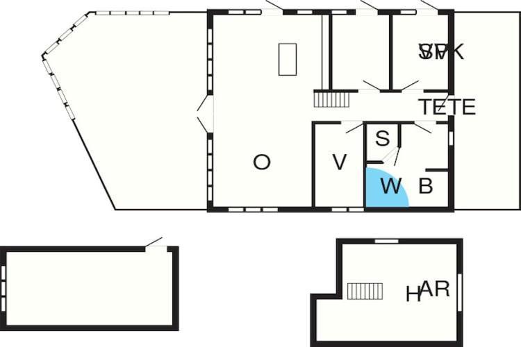 8 Person Holiday Home In L Kken Løkken Exteriör bild